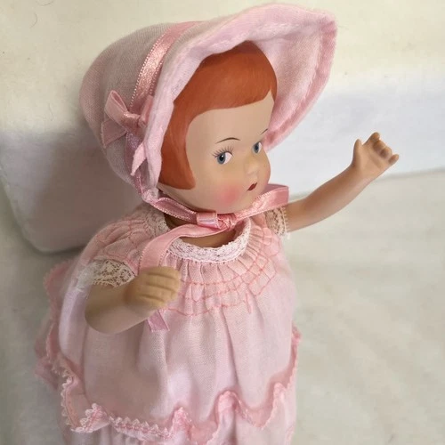 Effanbee Doll 9.5” Patsyette Summer 745/1000 Porcelain Head and Arms swivel.