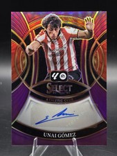 2025-26 Select La Liga Unai Gomez Purple Prizm Auto /49 S-UG Athletic Club