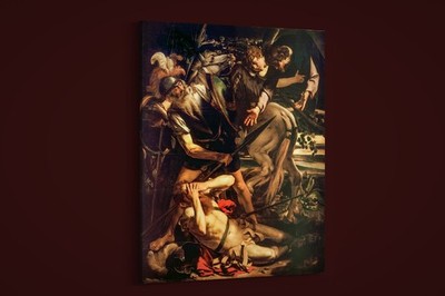 Caravaggio - The Conversion of Saint Paul - Art Print on Paper or Canvas
