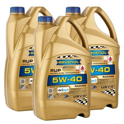 15L RAVENOL Motoröl RUP Racing Ultra Performance SAE 5W-40 für BMW Longlife-04