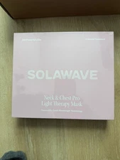 Solawave Wrinkle Retreat Red & Infrared Light Therapy Mask Unopened Box NIB