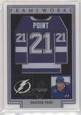 2019-20 Upper Deck SP Game Used Frameworks Brayden Point #FW-BP 0g27