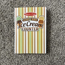 Melissa  Doug Scoop  Serve Ice Cream Counter REPLACEMENT Parts Menu Only