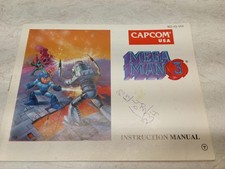 NES Mega Man 3 Instruction Manual / Booklet N...