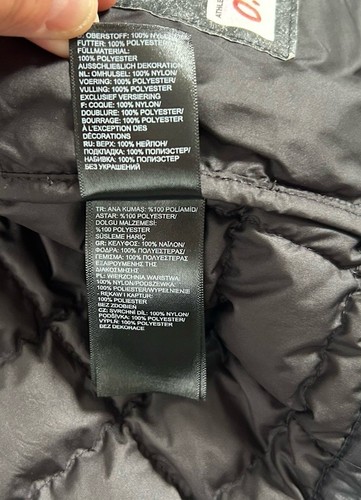 The North Face ThermoBall ECO Hooded Black Puffer Jacket Boys Size Large 14/16 - Picture 22 of 23