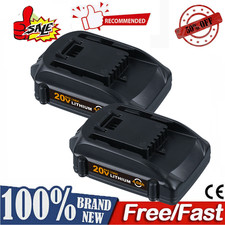 2pack For WORX 20V MAX Extend Lithium Battery 20 Volt WA3520 WA3525 WA3575 WG155