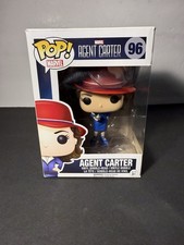 Funko Pop Marvel #96 Agente Carter Peggy Carter Vinilo Bobblehead con Caja
