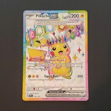Pikachu ex 219/191 SV08 Surging Sparks Ultra Rare Holo Eng 2024 on eBay
