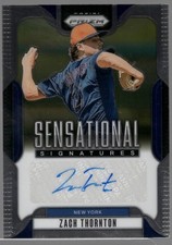 2025 Prizm Baseball Zach Thornton Sensational Signatures (RC)