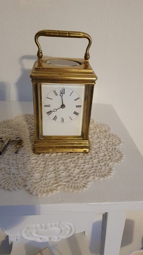 Reiseuhr mit Schlagwerk, Pendule,Standuhr - Bild 10 von 20