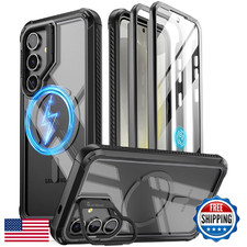 Poetic Guardian Samsung S24 Plus Case 6.7" Built-in Camera Stand  Protector