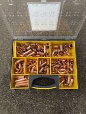Press Copper Fittings 15mm And 22mm 124 fittings plus case