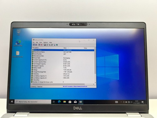 Dell Latitude 5310 13'3 FHD, i5- 10310u, 256 SSD, 8 GB RAM - Zdjęcie 11 z 11