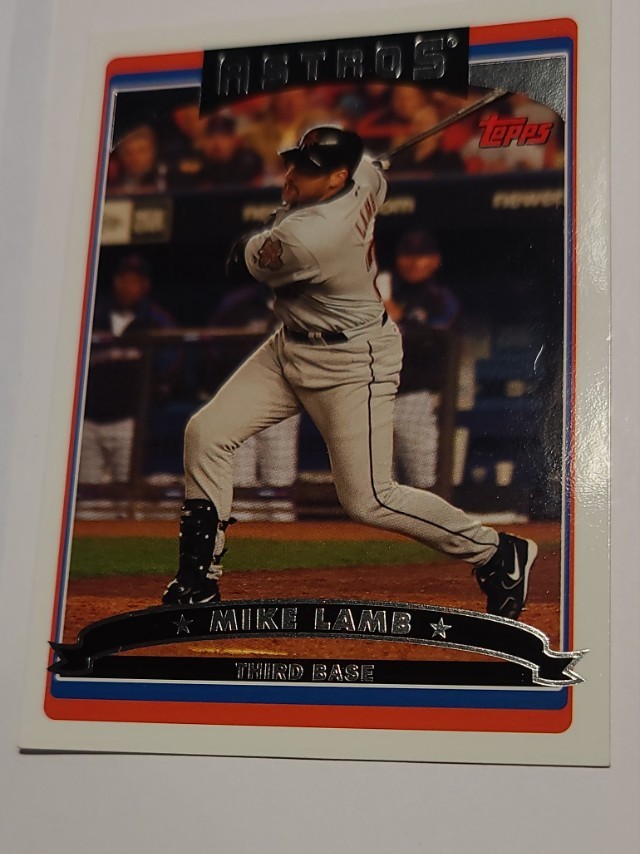 2006 Topps Mike Lamb Houston Astros #108
