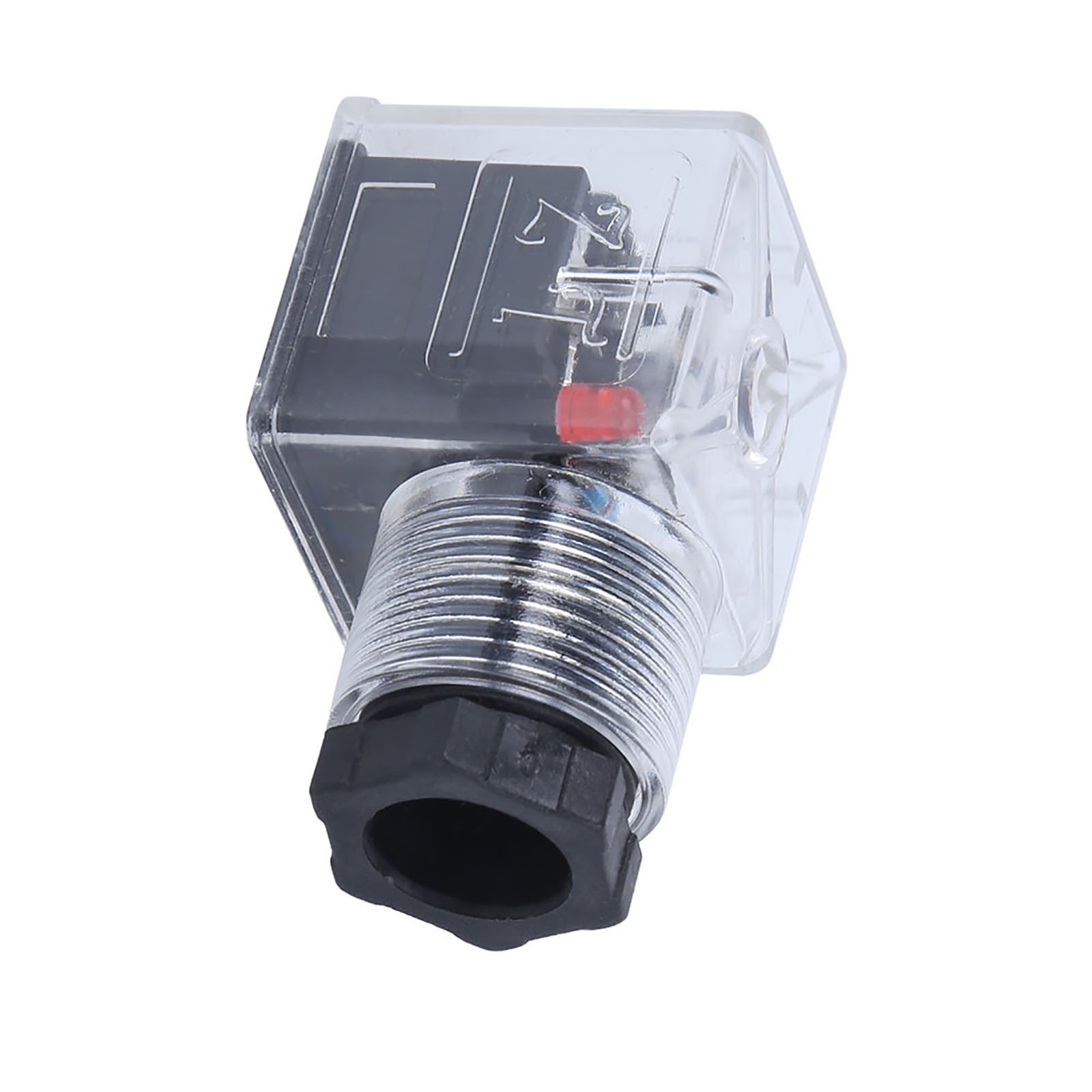5Pcs Solenoid Coil Plug Hydraulic Valve Transparent Voltage Universal Accessorie