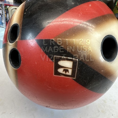 Bola de Bowling Brunswick Viz-A-Ball NFL RARA LOGOTIPO DE LOS TEXANOS de Houston - ¡LEER! - Imagen 2 de 11