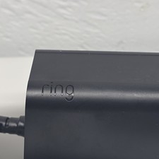 Ring 24V AC/DC Power Adapter Black 8m Cable Barrel Plug for Video Doorbell Pro