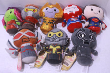 Marvel  DC Itty Bittys Hallmark Lot Of 8 Thanos Iron Star Falcon Wasp Panther