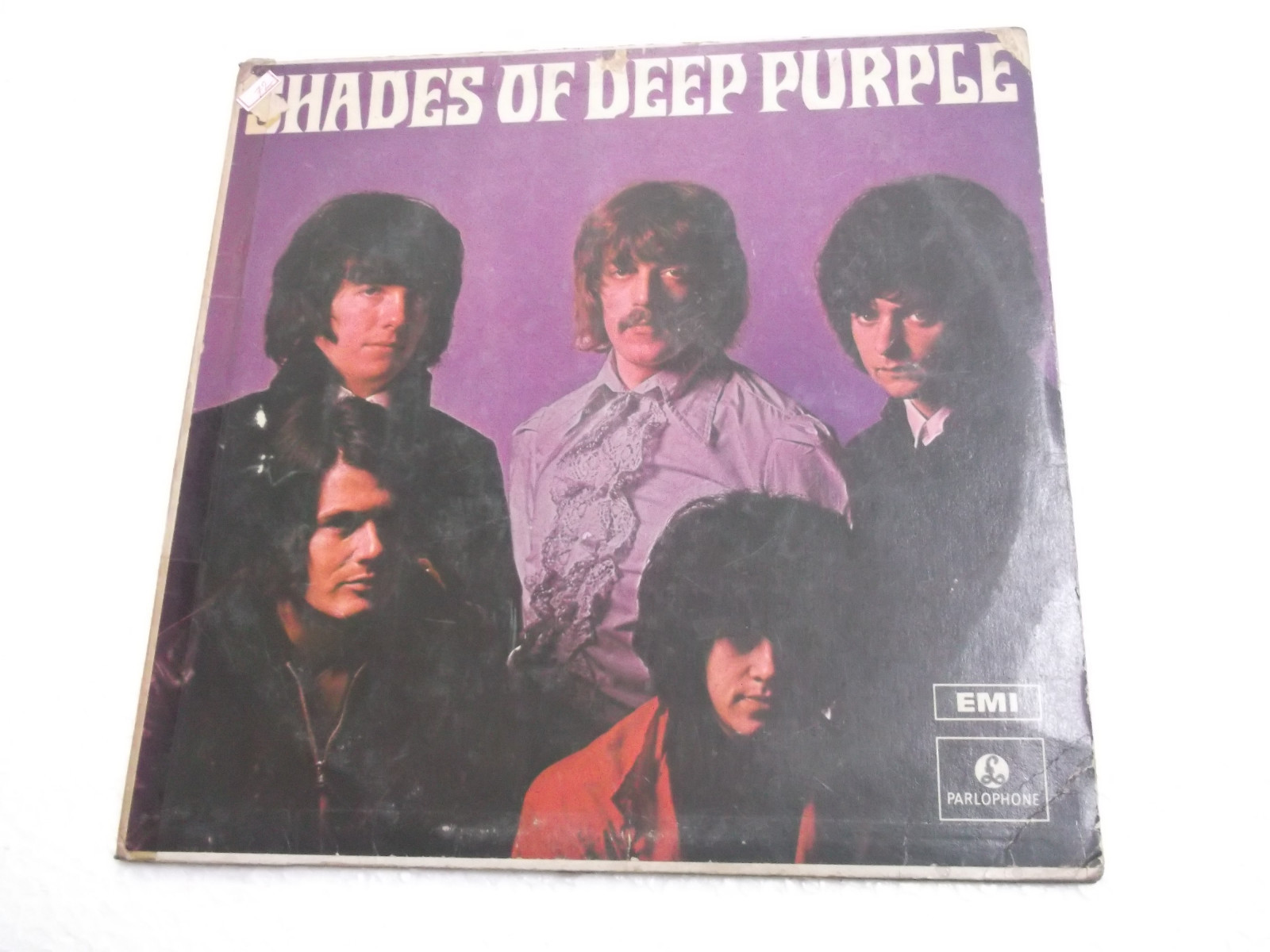 DEEP PURPLE SHADES OF DEEP PURPLE RARE LP INDIA Y/B LBL stereo parlophone G-