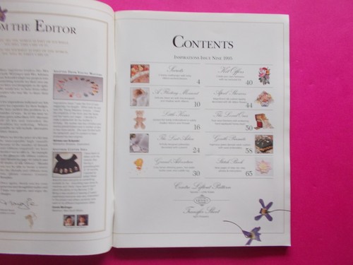 Inspirations Magazine - Issue No. 9 - Embroidery / Australian - Pattern Attached - Picture 3 of 6