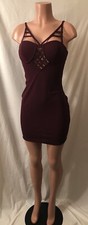 **Elegant Toasted Burgundy Plum Event Dress~Size Medium**