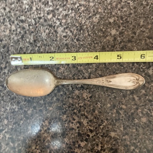 Antique ROGERS BRO A1 "OLIVE" SILVERPLATE SPOON - Picture 2 of 6