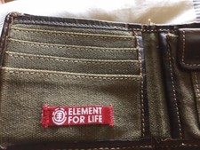 mens element brown leather (with some canvas ...
