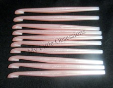 Tupperware Citrus peelers orange Grapefruit Gadget Set of 10 Pink Blush ~NEW