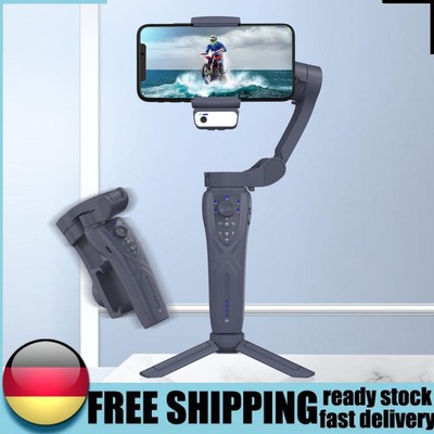 AI Face Tracking 3-Axis Phone Gimbal with Magnetic Fill Light Portable& Foldable