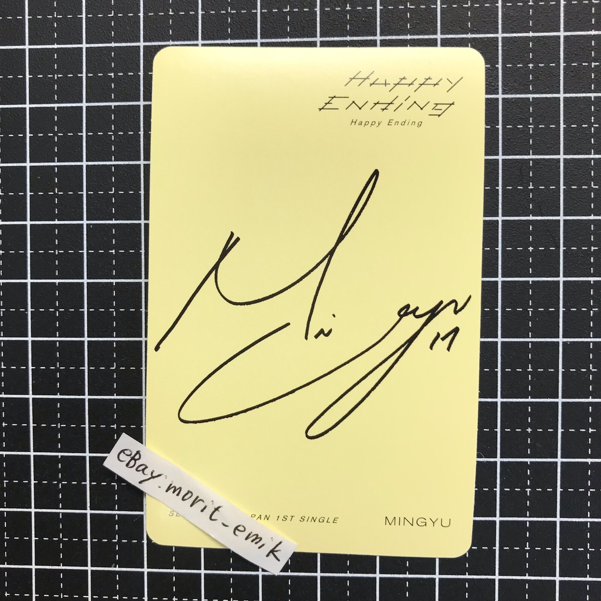 MINGYU SEVENTEEN Happy Ending A ver. JAPAN 1ST SINGLE Official