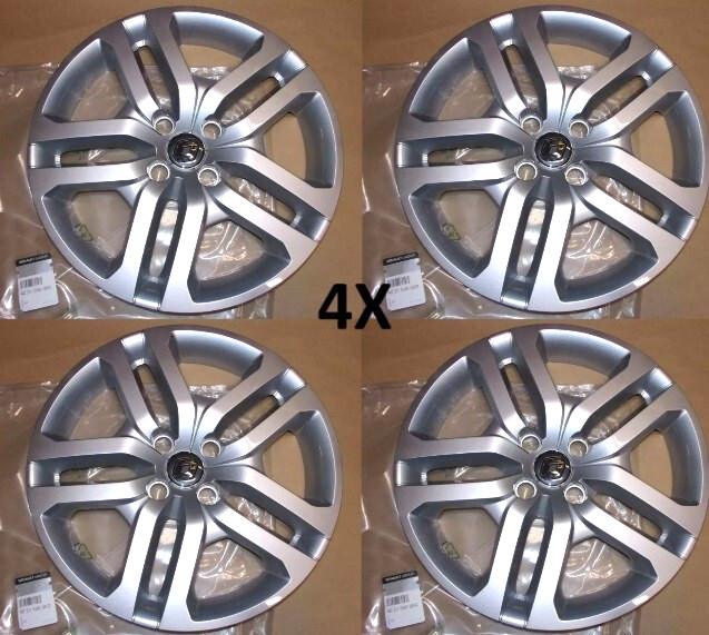 Enjoliveur de Roue 16 Pouces Finition Premium pour Renault Clio IV Look Alliage Satiné
