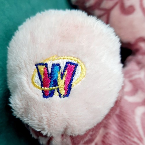 Ganz Pink Batik Webkinz Elephant Hm458 No Code 7" Tall - Picture 6 of 9