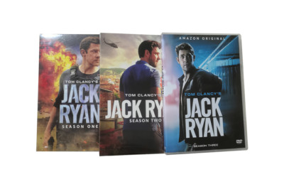 Tom Clancy's Jack Ryan Season 1-3 Complete Series 1 2 3 DVD Box Set New & Sealed