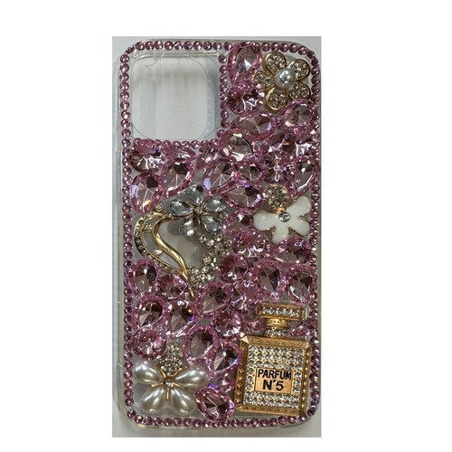 For iPhone 11 12 13 14 Shockproof Luxury Rhinestone Glitter Bling Diamond Case - Picture 4 of 13