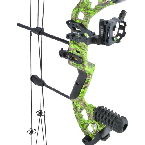 Arco compuesto ajustable 30-55 lb 310 fps pesca caza tiro con arco tiro al blanco - Imagen 19 de 30