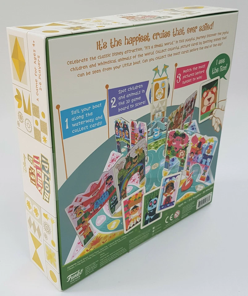 Disney Its A Small World Board Game Parks Classic Attraction Disneyland Rides - Image 4 of 4