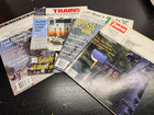 Lot of 4 Assorted 2000 Trains Magazines missing covers but complete