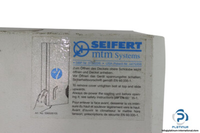 SEIFERT KG-4269 ENCLOSURE COOLING UNIT_SEIFERT 42691001 | eBay