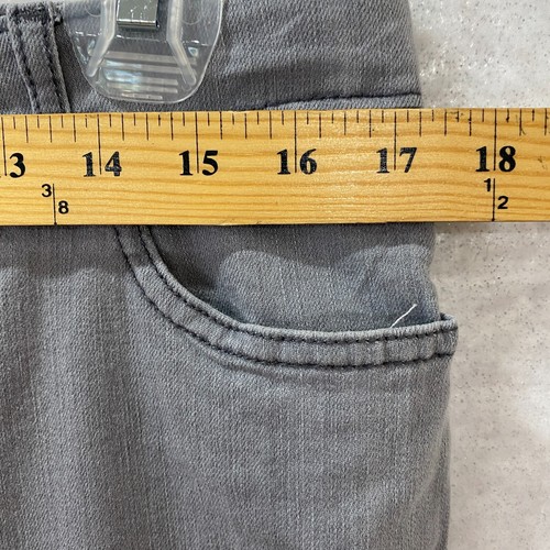 The Children's Place Jeans Girls 18 Plus Gray Super Skinny Pants 34x29" Stretch - Picture 8 of 13