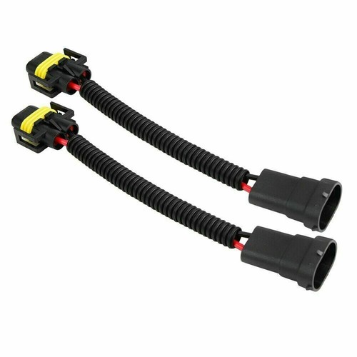 H11 H8 Extension Wire Harness Socket Connect Adater For DRL Fog Lamp Headlight - Picture 2 of 7