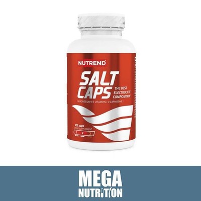 Nutrend SaltCapsules120 Capsules | Aids In Hydration & Reduces Muscle Soreness