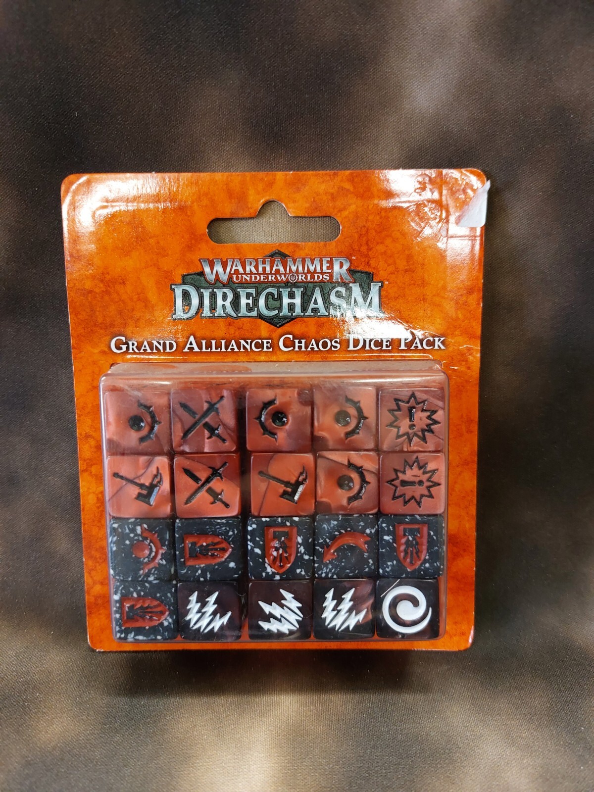 GW Warhammer Underworlds DIRECHASM ALLIANCE CHAOS DICE PACK BNIB & SEALED