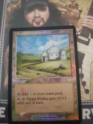 Daru Encampment FOIL Onslaught Land Uncommon *Never Played, Great Condition!*