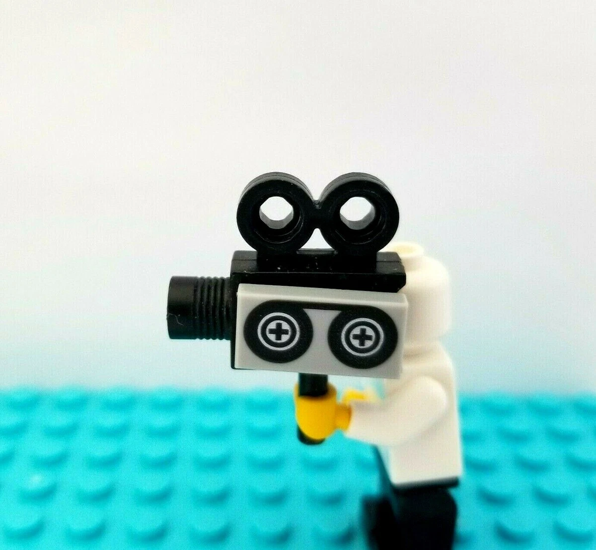 LEGO Movie Camera Film Gear Tool Reporter Video Reels Minifigure