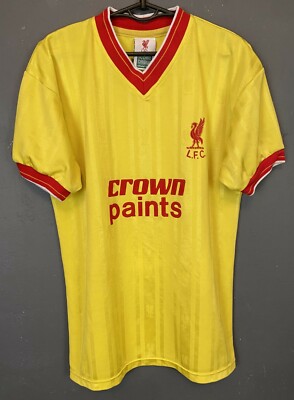 RETRO REPLICA MEN'S LIVERPOOL 1986/1987 HOME SOCCER FOOTBALL SHIRT