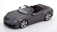 MINICHAMPS 2019 PORSCHE 911 992 CARRERA 4S CABRIOLET GRAY METALLIC 1:18*New!