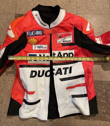 Leather Ducati Motorcycle Jacket Size 44 - Picture 19 of 21