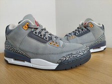 Air Jordan 3 Retro Cool Grey 2021 Mens Basketball Shoes Trainers UK 7