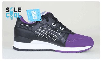 Asics Gel Lyte III Purple Black White H5V0L-3390 | eBay