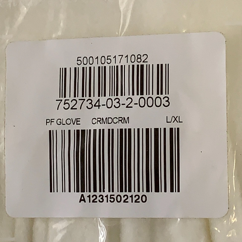 Guantes Micro Polar Crema Go-Warm Vintage Azul Marino Género Neutro Juvenil Talla L/XL Nuevos con Etiquetas Foto 2 de 3